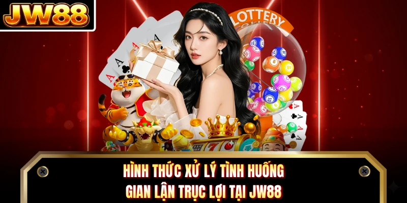 Hình thức xử lý tình huống gian lận trục lợi tại JW88